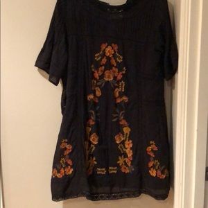 Free People Black Dress